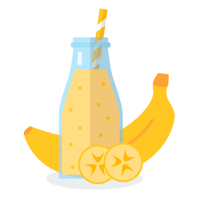 Batido de plátano
